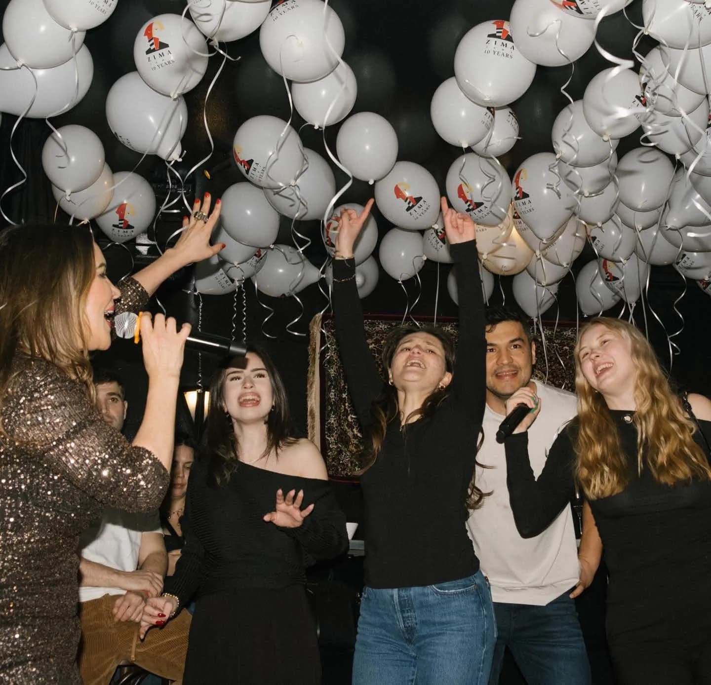 Celebration at ZIMA